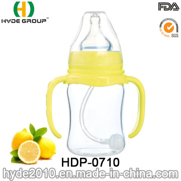 Garrafa de alimentação de vidro do bebê do produto comestível 2016 (HDP-0710)